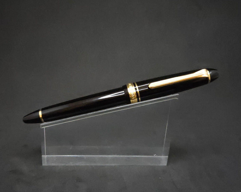 Sailor Profit Black Fountain Pen 14k Gold Naginata Fude De Mannen Bespoke Specialty Nib
