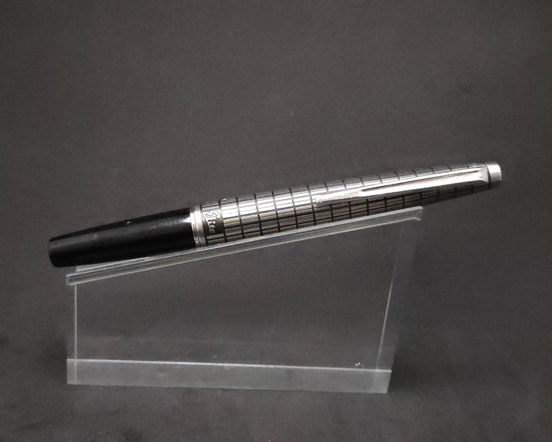 Pilot Elite Checkered Fountain Pen Pocket Pen 14K Gold Fine Nib