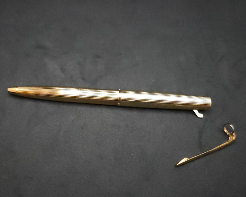 Montblanc set w/ 1246 Gold Fountain Pen 18K Gold EF Nib and 1846 Ballpoint Pen