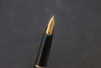 Pilot Black & Gold Fountain Pen Steel F Nib