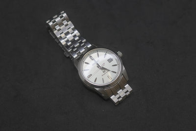 Grand Seiko Ref. SBGX047 Silver Dial Men’s Quartz Watch Ice Blue