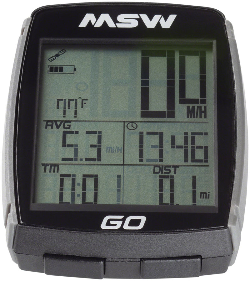 MSW Miniac GO GPS Bike Computer - GPS, Wireless