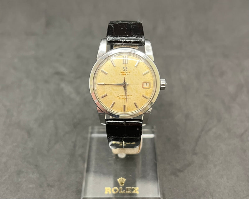 Omega Seamaster Calendar Ref. 2849 Men’s Vintage Dress Watch Patina Dial