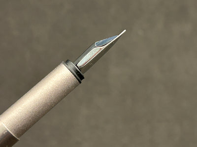 Montblanc Noblesse Silver Fountain Pen Fine Steel Nib