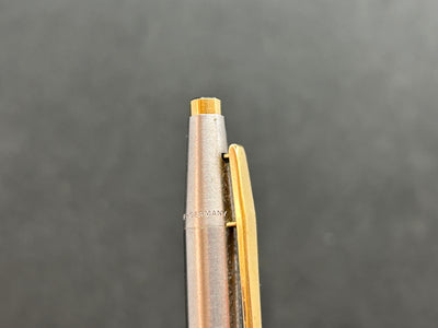 Montblanc Slimline Knock Ballpoint Pen Silver & Gold
