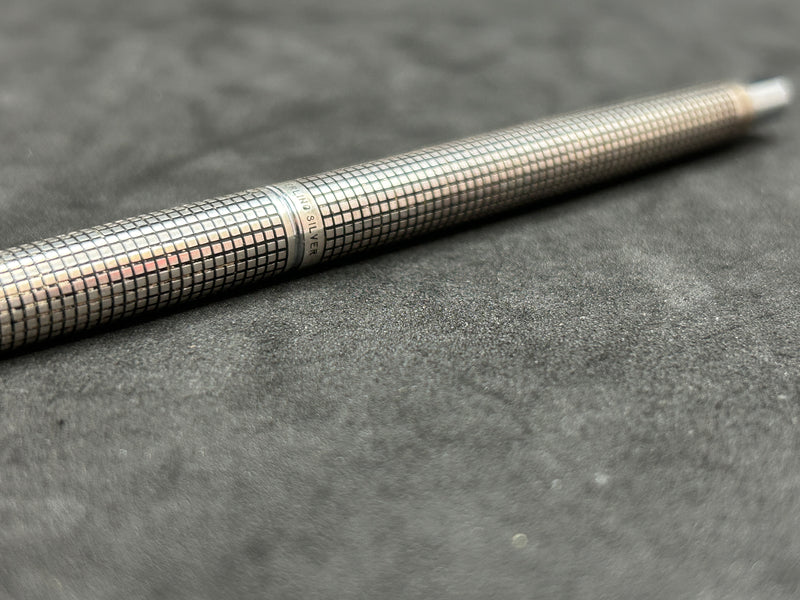 Pilot Custom Sterling Silver Set WITH BOX (Fountain Pen,Ballpoint,Mechanical Pencil Set)