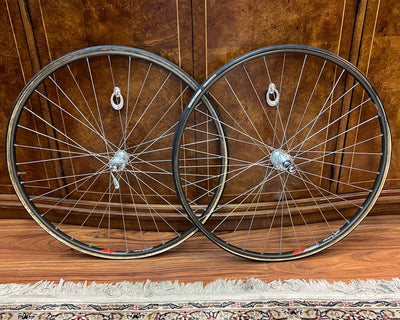 Campagnolo C-Record/Record Pave Tubular Vintage Wheelset - 126mm