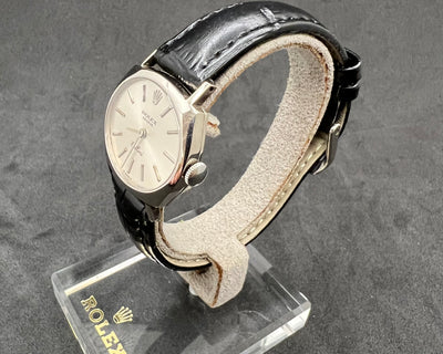 Rolex Cellini Ref. 3802 18K White Gold Case Watch