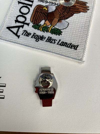 Omega Speedmaster Professional Apollo 11 Anniversary Pin & Commemorative Patch