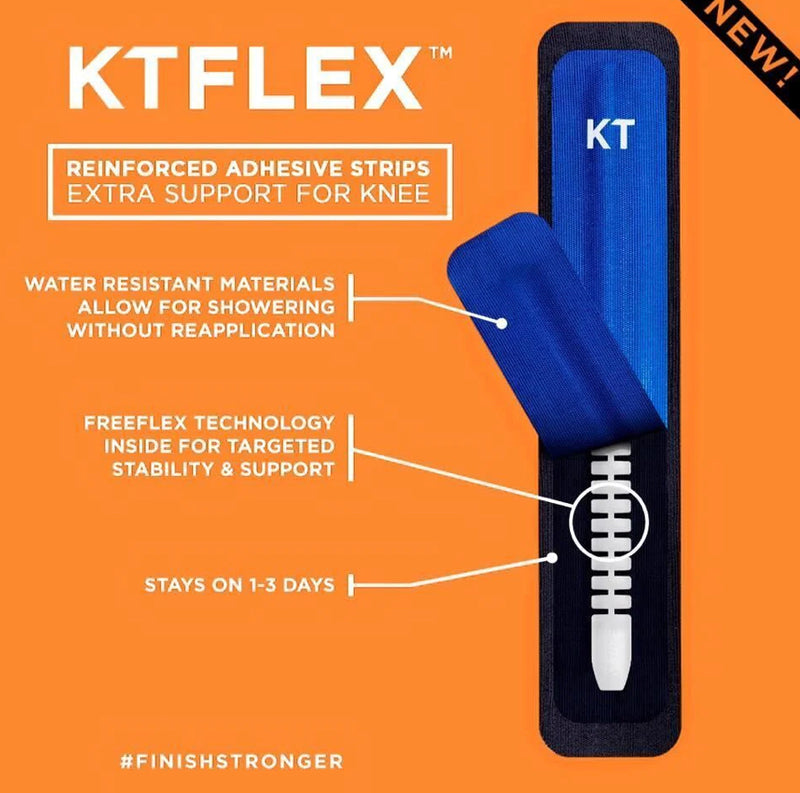 KTTape - KTFlex Reinforced Adhesive Strips - 8 Strips
