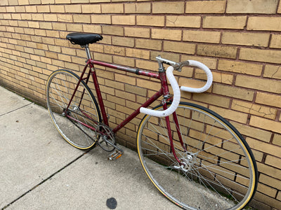 Vintage 1948 Sieber Pista Reynolds 531 Skip-Tooth Track Bike - 53cm
