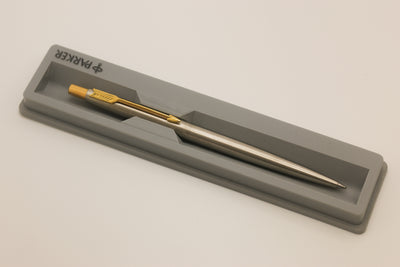 Parker Steel Ballpoint Pen w/ Box