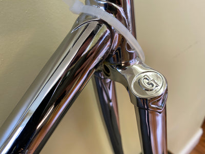 Grandis Chrome Frameset - 57cm Vintage Road Bike Frame