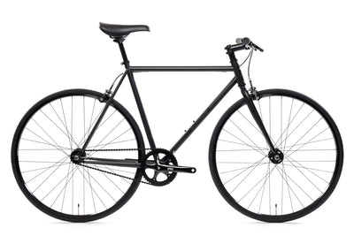 State Bicycle Co. - 4130 - The Matte Black - (Fixed Gear / Single-Speed) - Riser Bar